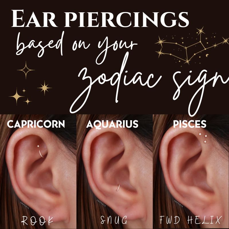 Cartilage Piercing you Should Get Based on Your Astrological Sign