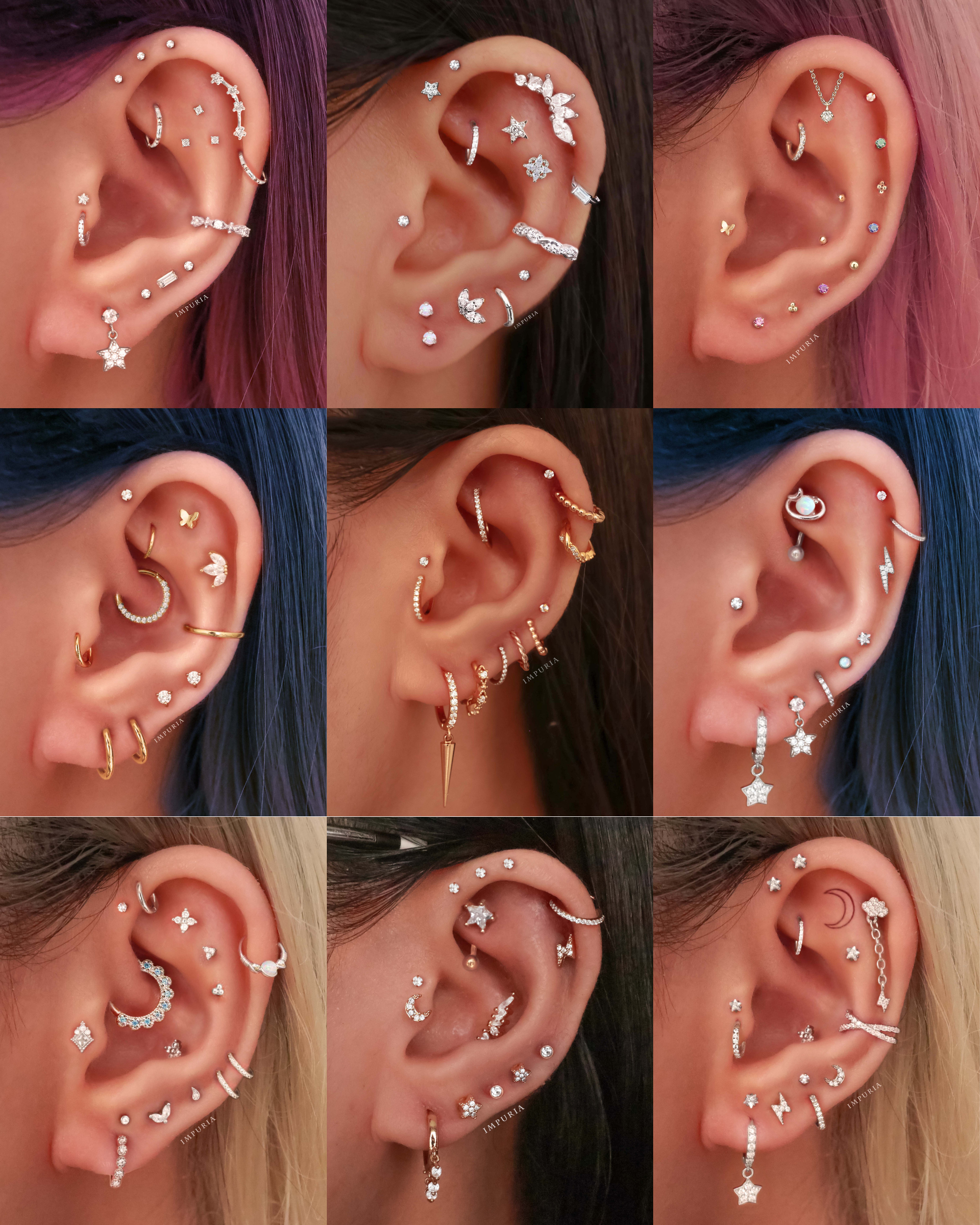 Sparkle Flat Back Stud