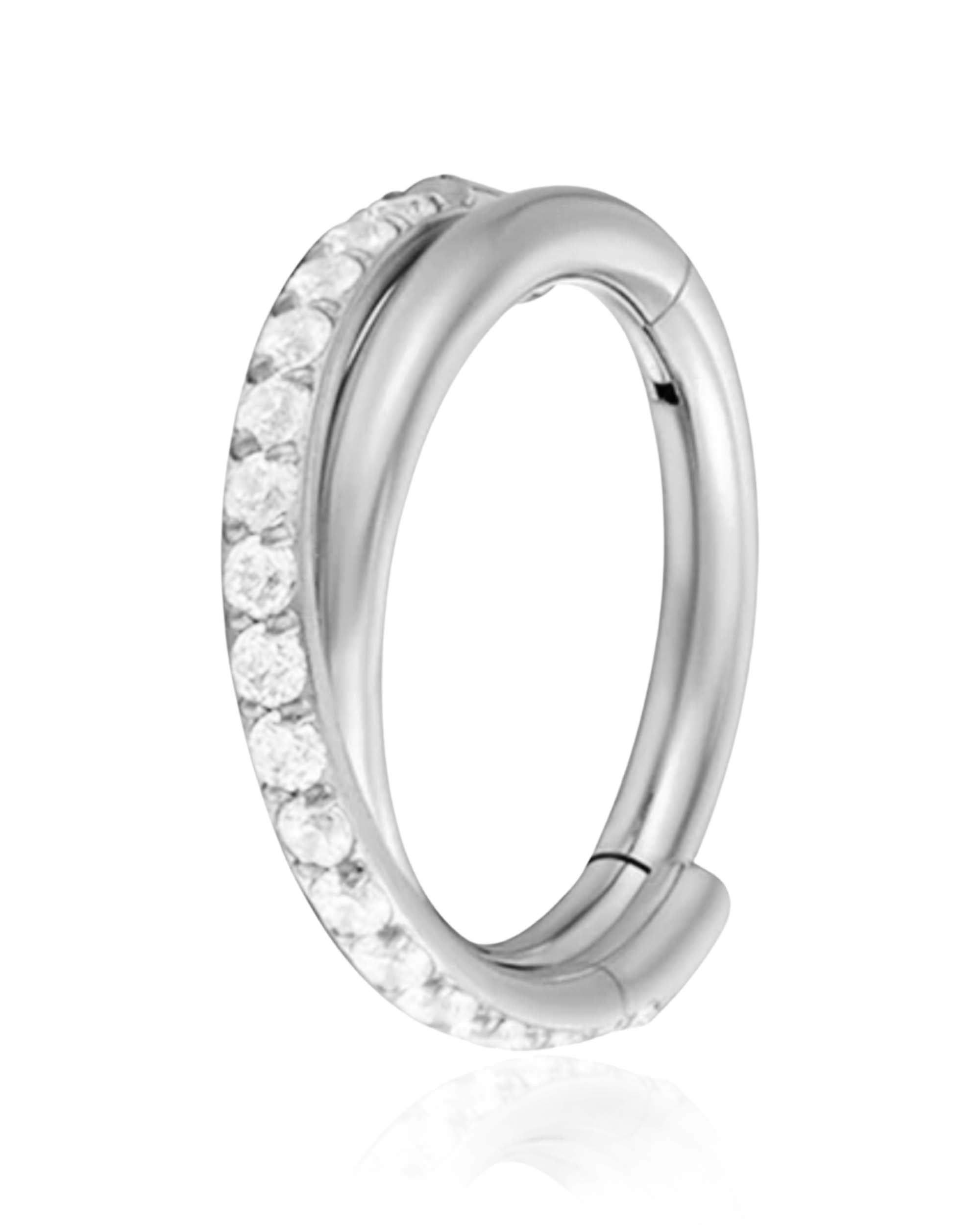 Bellini Twisted Hoop Ring Clicker