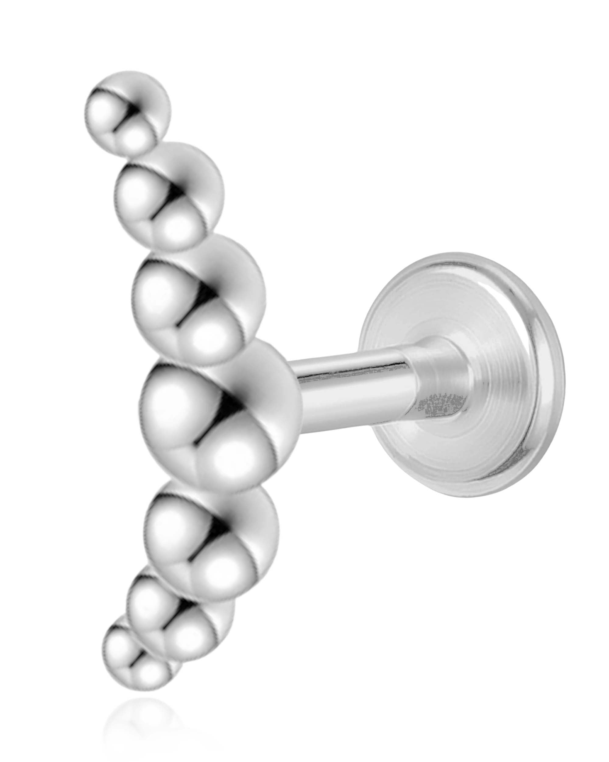 Helios Beaded Flat Back Stud
