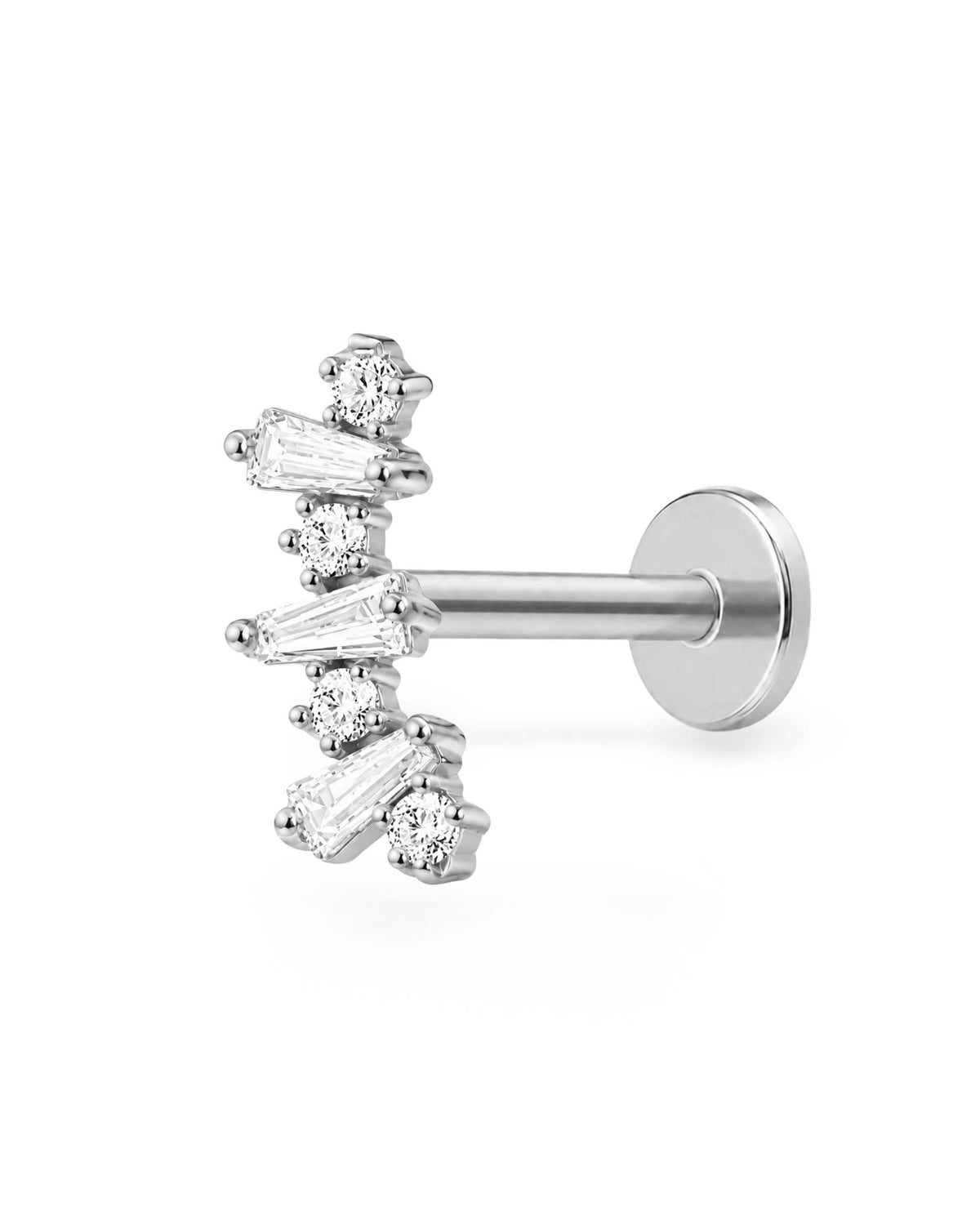 array-cluster-flat-back-earring-stud-cartilage-ear-piercing-jewelry