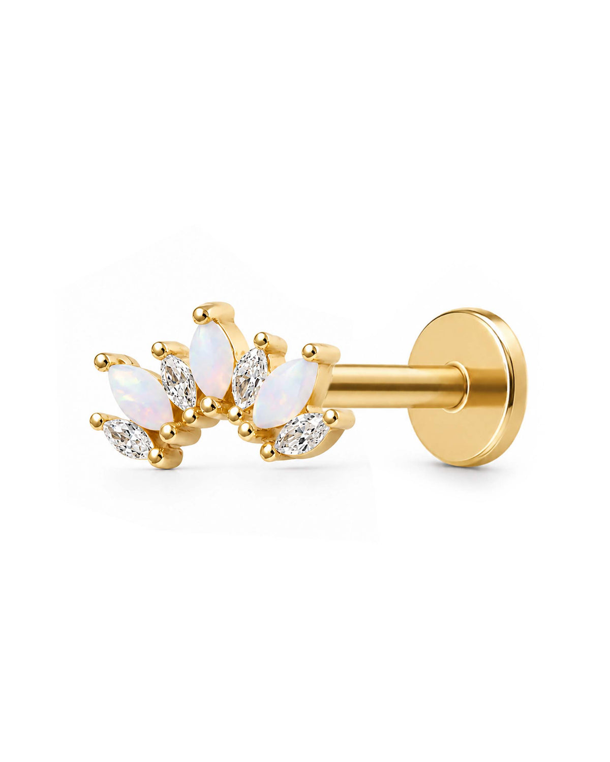 Enigma Opal Crystal Flat Back Stud