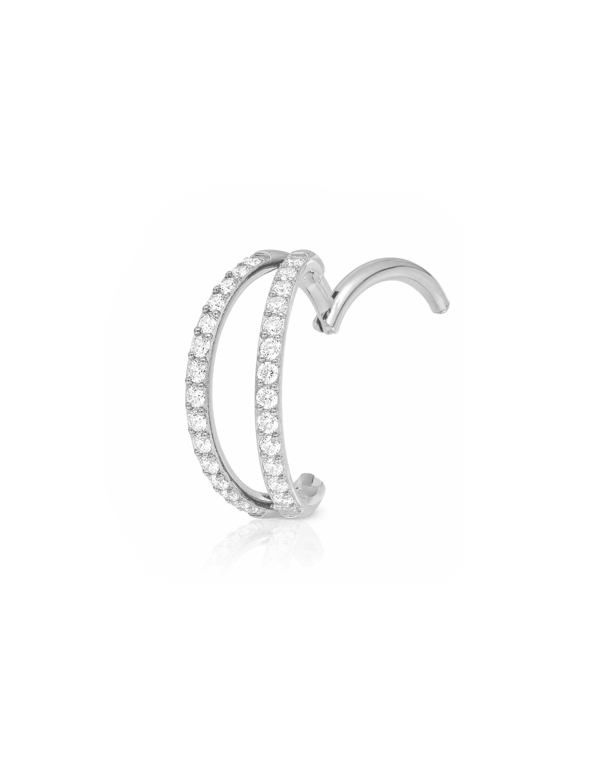Equinix Criss Cross Hoop Ring Clicker