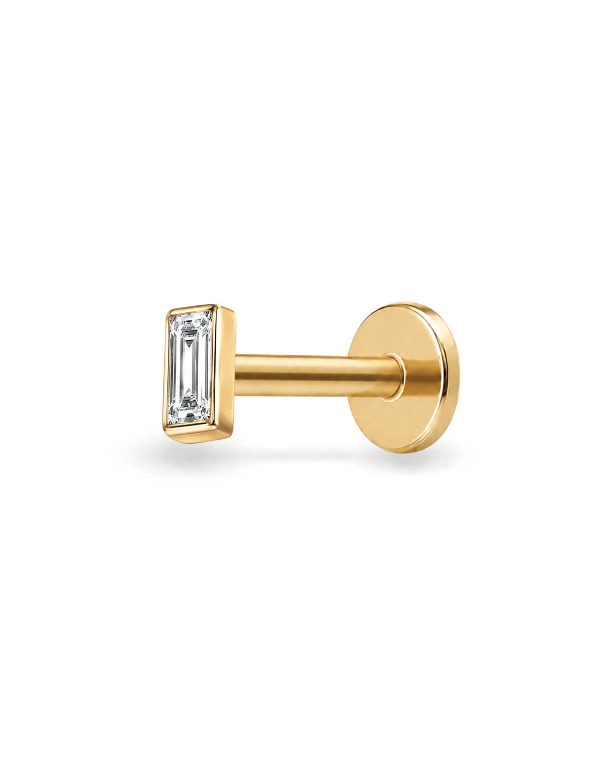 Lucine Baguette Flat Back Stud
