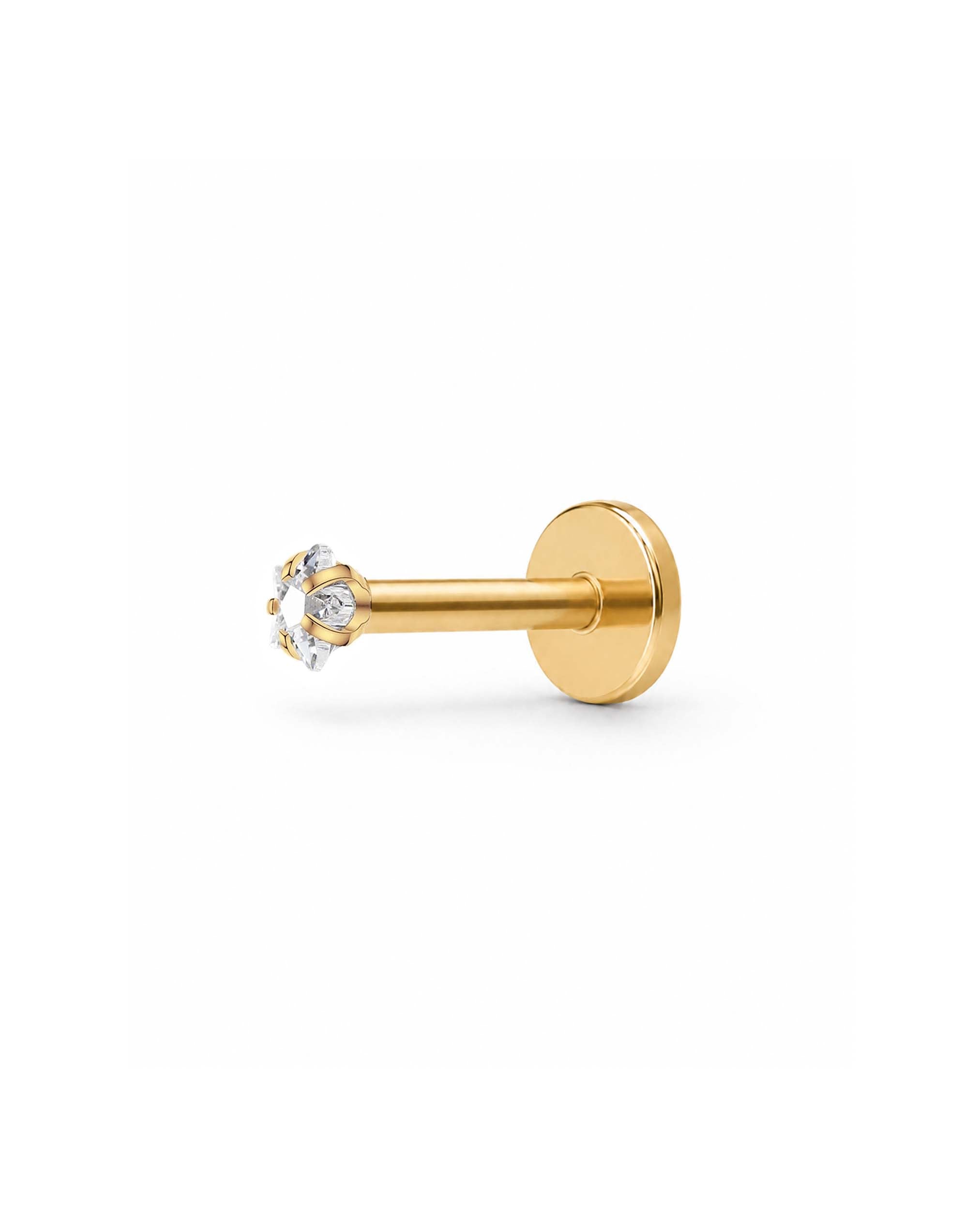 Lucky Star Flat Back Stud