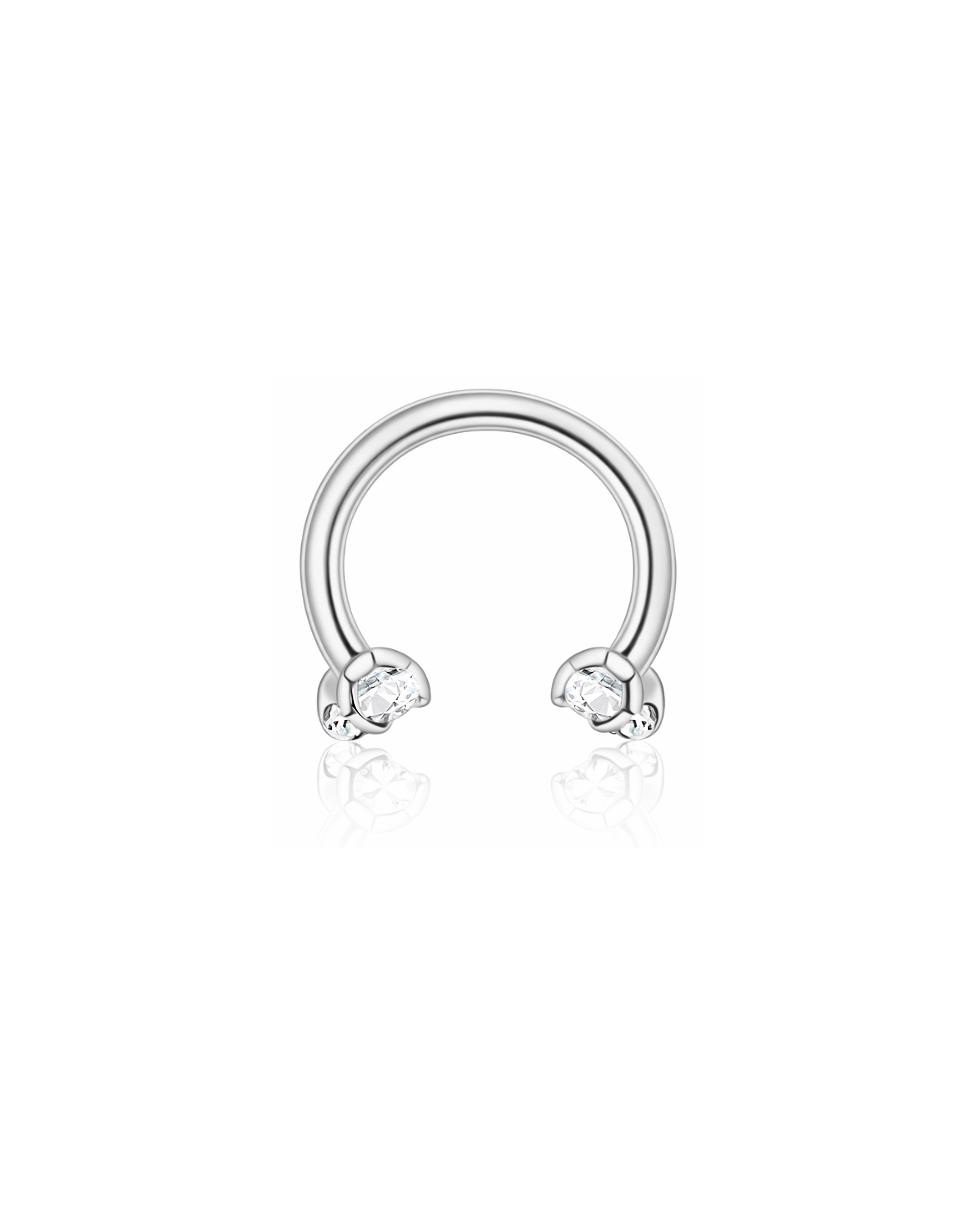 Sparkle Horseshoe Ring
