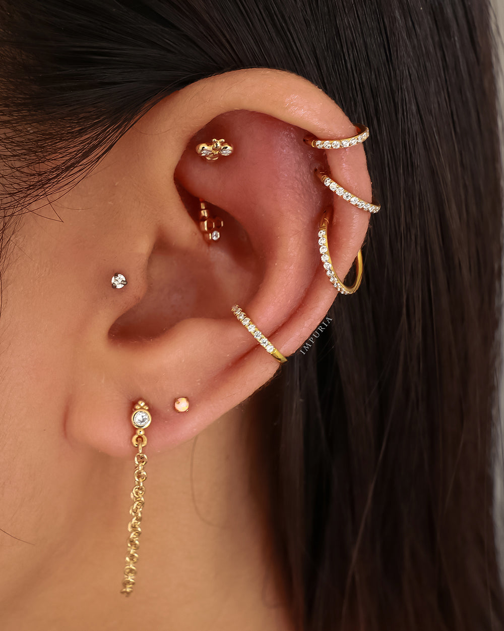 Beautiful Multiple Ear Piercing Jewelry Ideas for Women - www.Impuria.com
