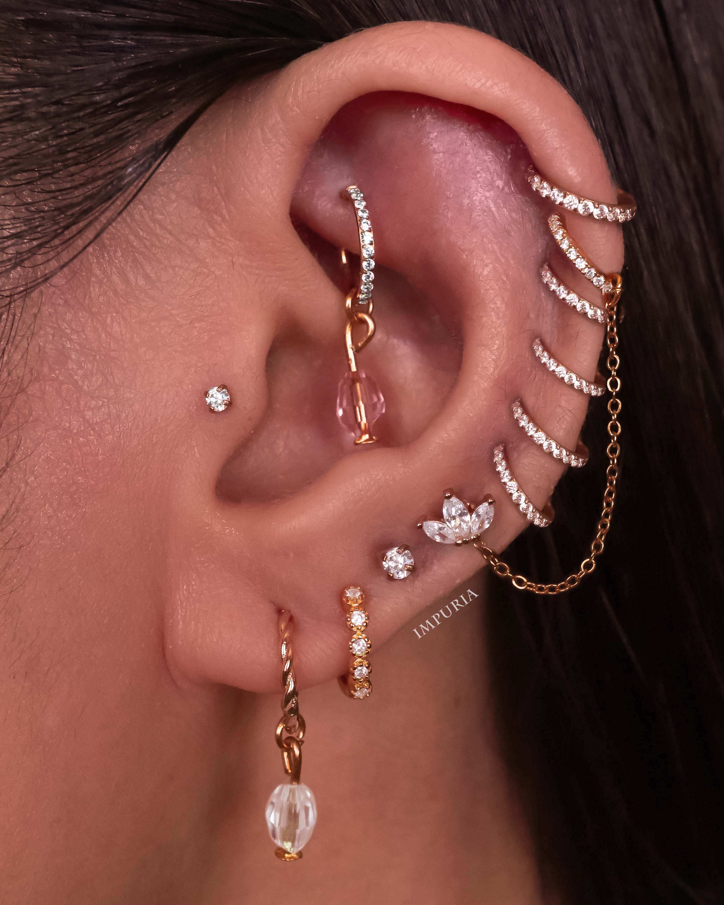 Sparkle Flat Back Stud