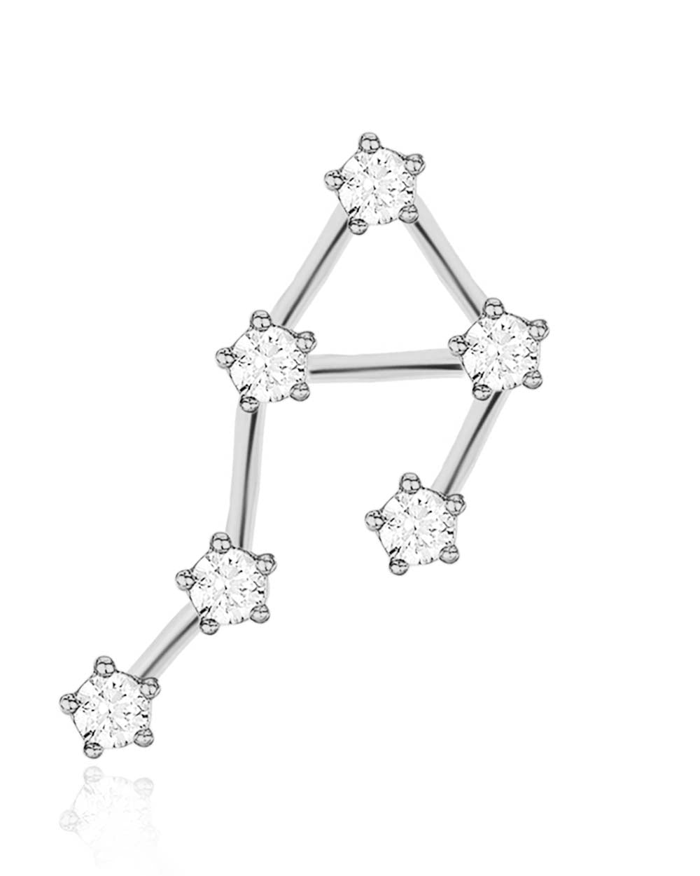 Constellation Zodiac Ear Piercing Jewelry Cartilage Helix Conch Earring Studs - www.Impuria.com