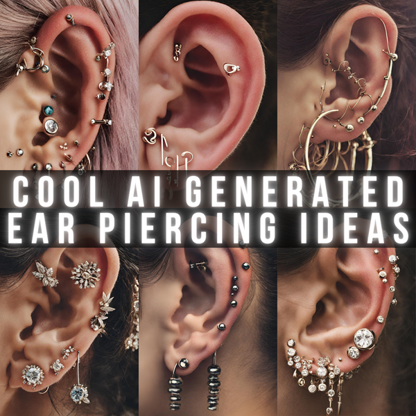 40 Cool Ear Piercing Ideas Generated by AI