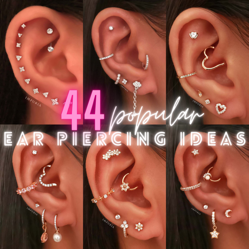 44 of the Most Popular Ear Piercing Curation Ideas