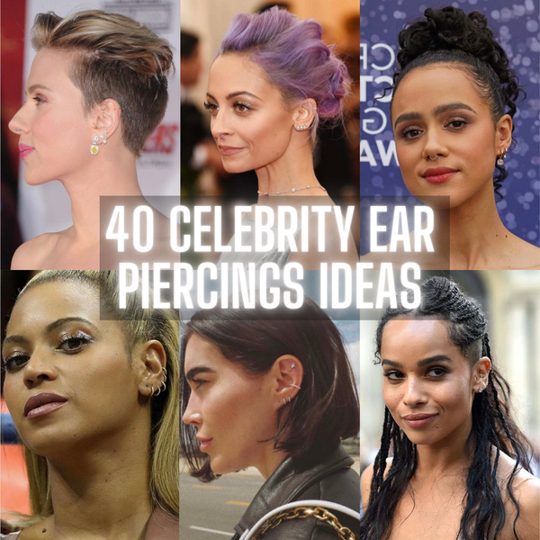 40 Celebrity Ear Piercing Ideas for Women