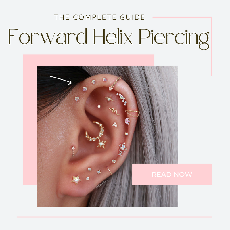 Forward helix 2025 piercing men