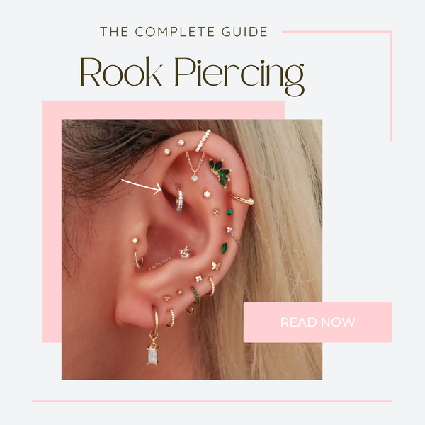 Rook Piercing Middle Of Ear Cartilage Piercing Hidden Helix