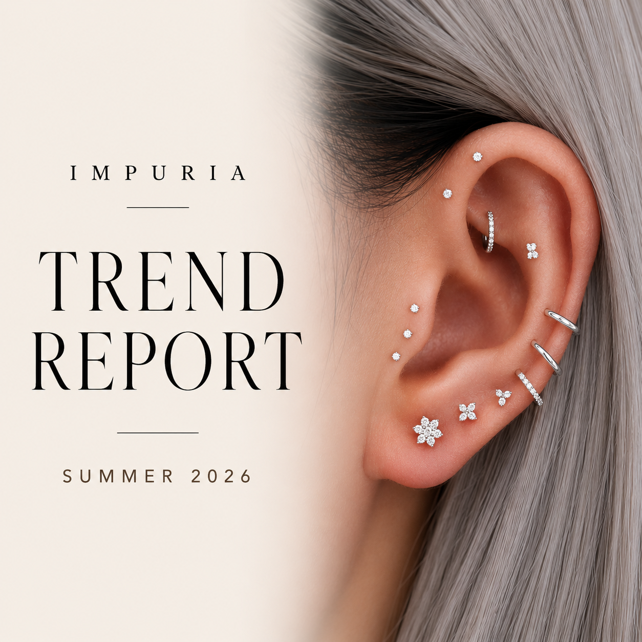 Summer 2026 Ear Piercing Trends: Floral, Conch & Curated Stacks