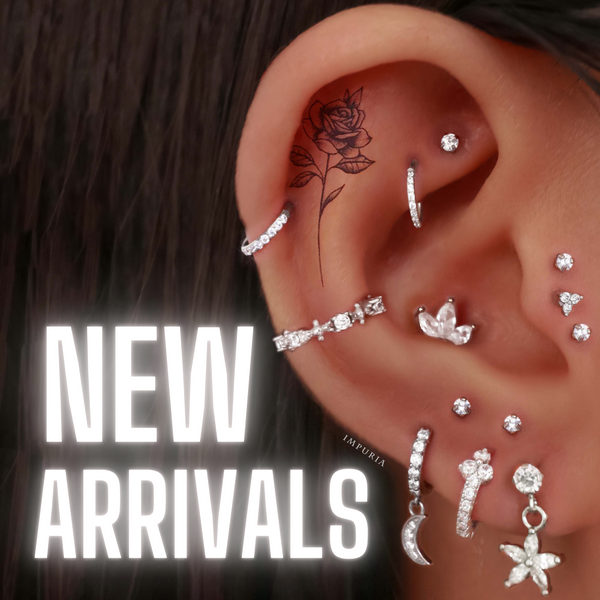 New Arrivals Cartilage Earrings Studs & Hoops | Impuria Ear