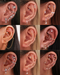 Cartilage Ring Hoop Earring - Cute Ear Piercing Ideas for Women - www.Impuria.com