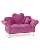 Sweetie Unique Pink Velvet Sofa Jewelry Box