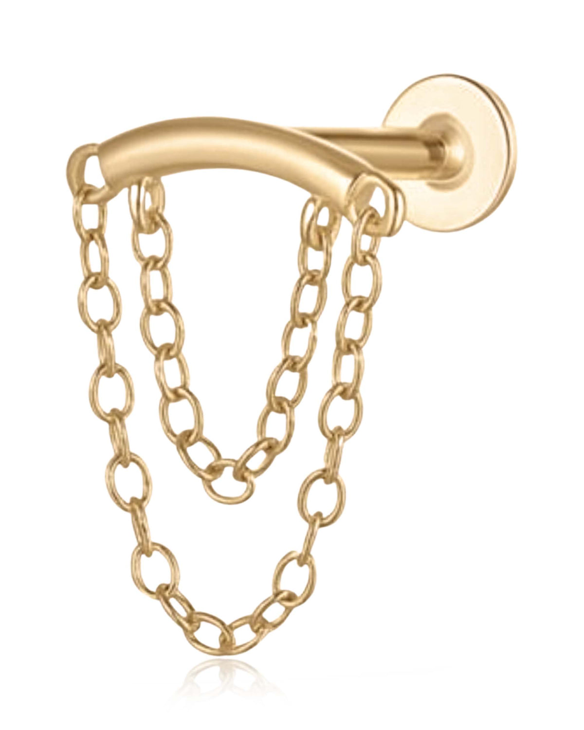 Absolute Hidden Helix Flat Back Stud