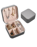 Stella Pleather Zipped Travel Jewelry Box