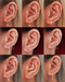 16G 8mm Cartilage Hoop Earrings - Multiple Cute Ear Piercing Placement Curation Ideas for Women - www.Impuria.com