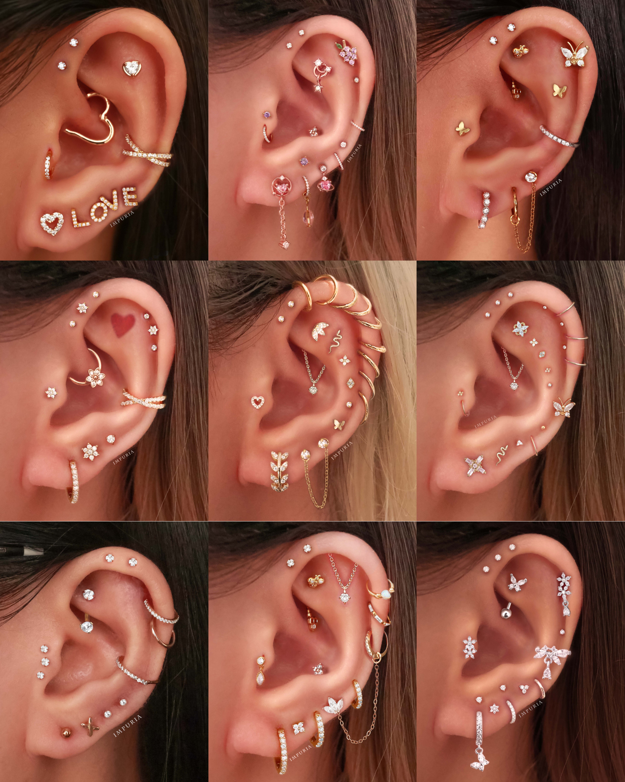 Sparkle Flat Back Stud