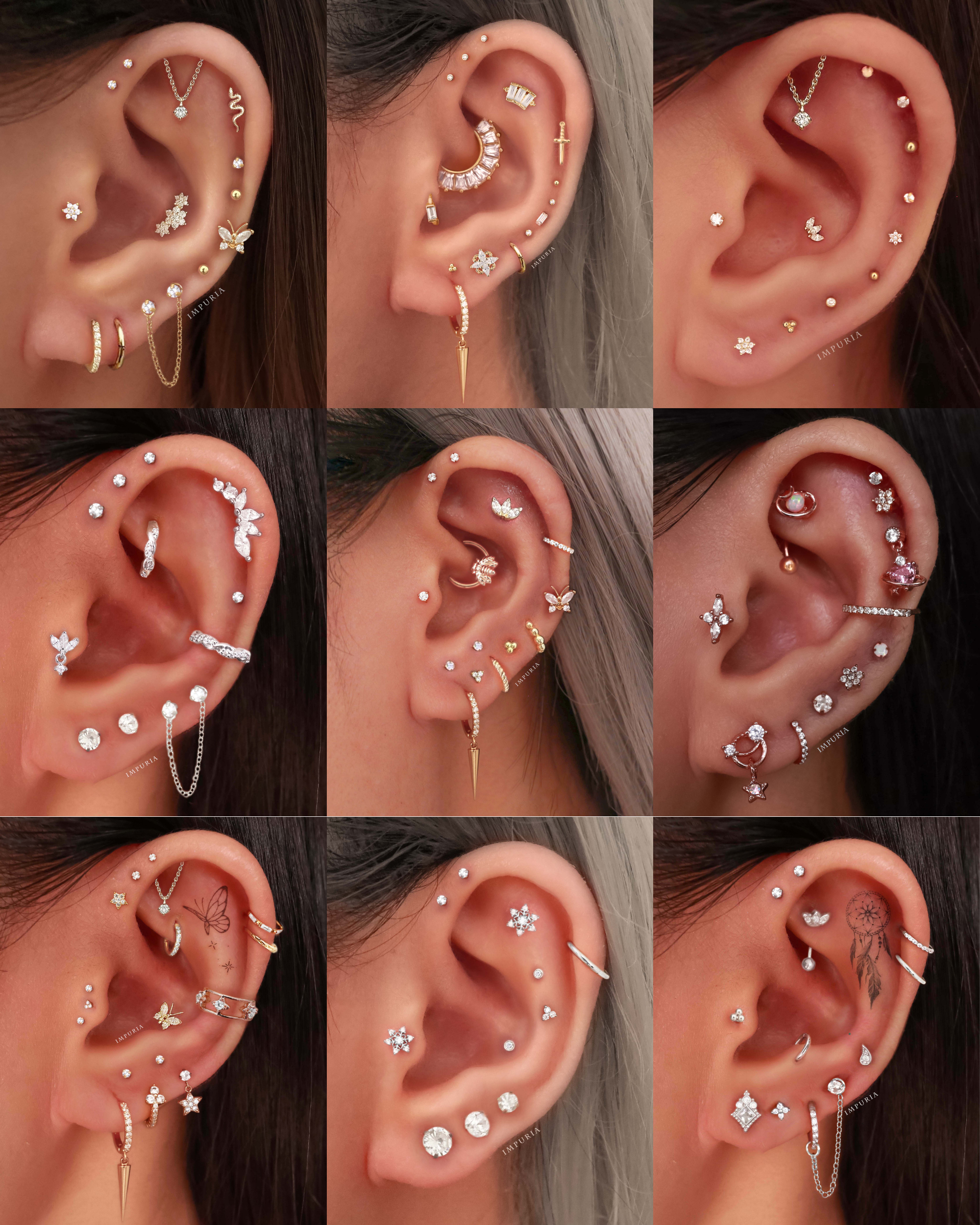 Sparkle Flat Back Stud