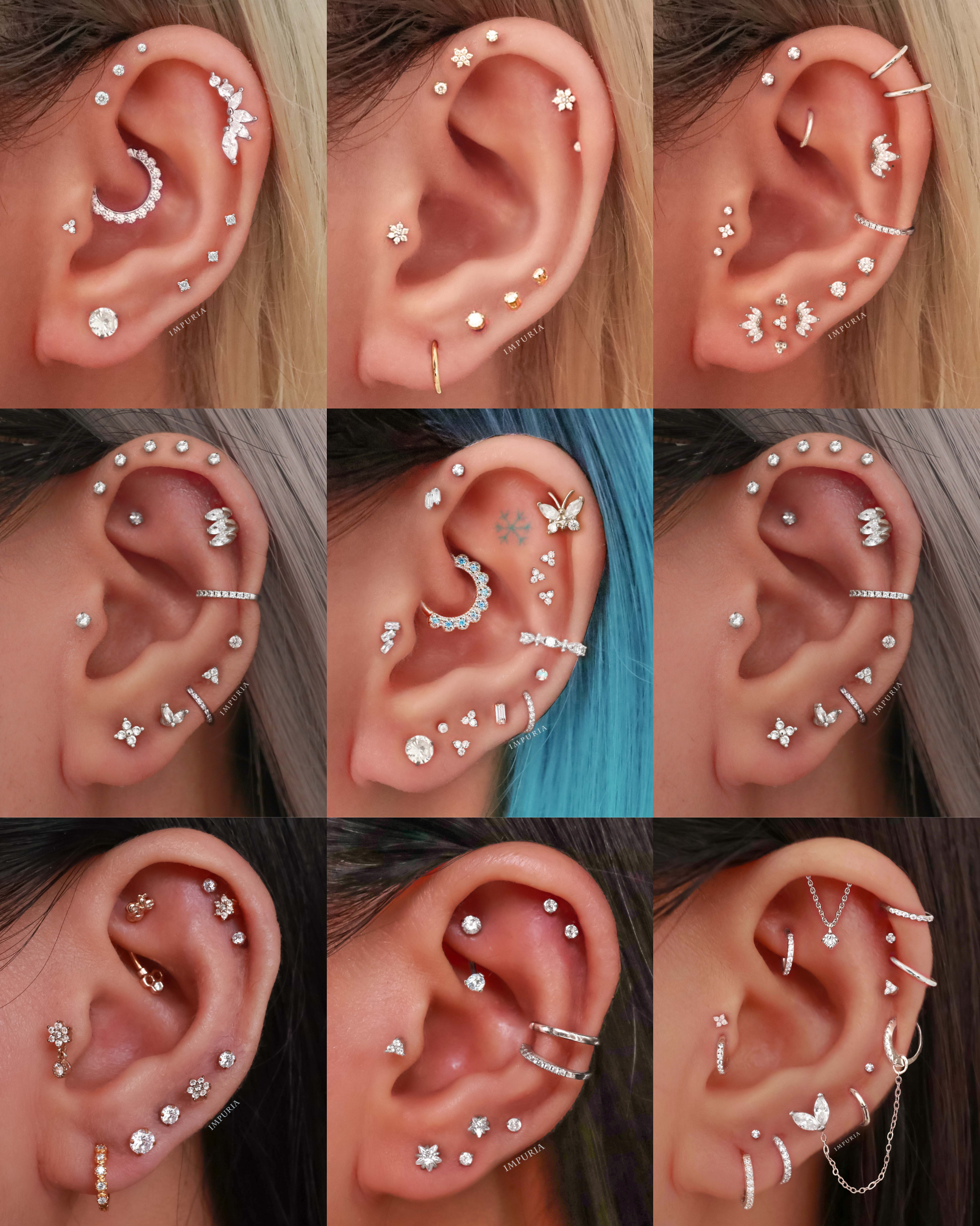 Sparkle Flat Back Stud
