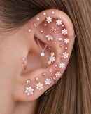 Stardew Flower Ear Piercing Stud