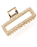 Coco Pearl Metal Hair Clip