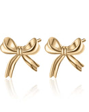 Coquette Bowtie Stud Earrings