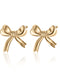 Coquette Bowtie Stud Earrings