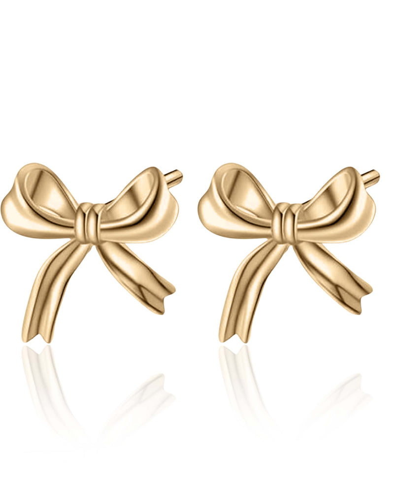 Coquette Bowtie Stud Earrings