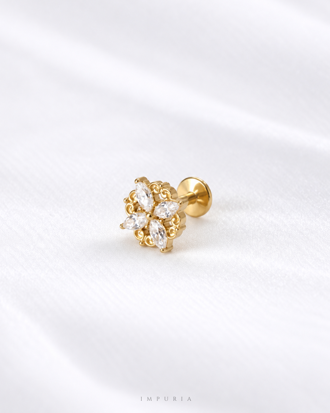 Fleur-filigree-milgrain-flat-back-stud-cartilage-ear-piercing-jewelry-paper