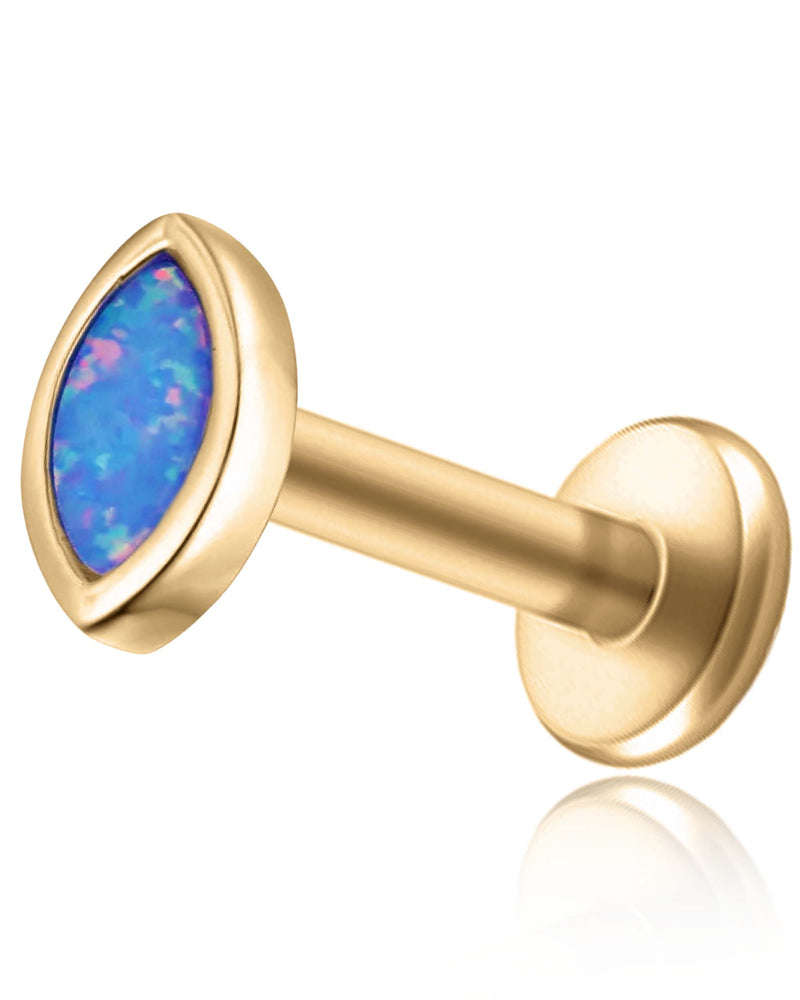 Mesmerize Marquise Opal Ear Piercing Stud