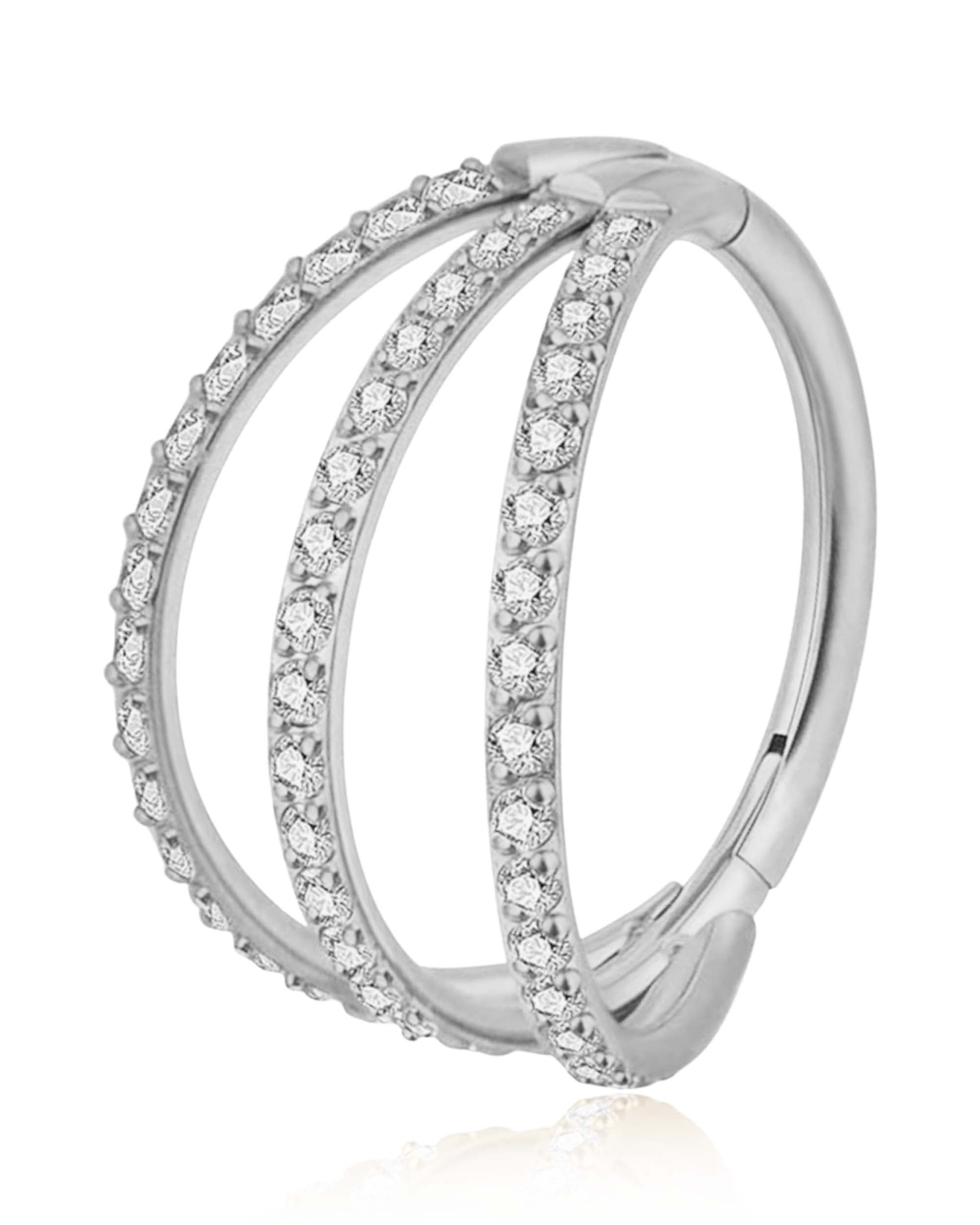 Conch Earring | Hypoallergenic Conch Piercing Hoop Ring Clicker
