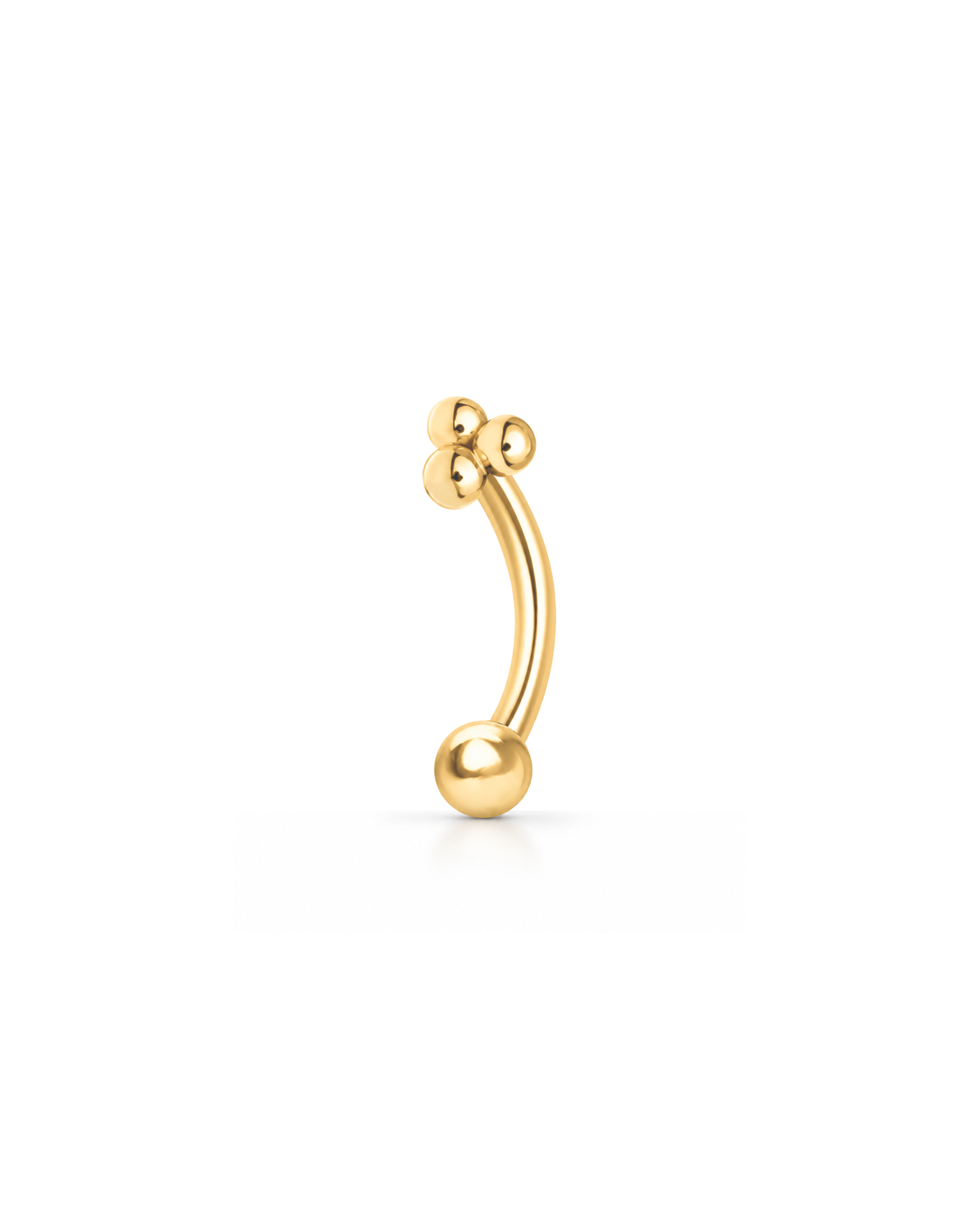 Trilogy-Beaded-Curved-Barbell-rook-piercing-jewelry-gold
