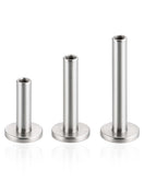 Zia Titanium Flat Back Stud Post