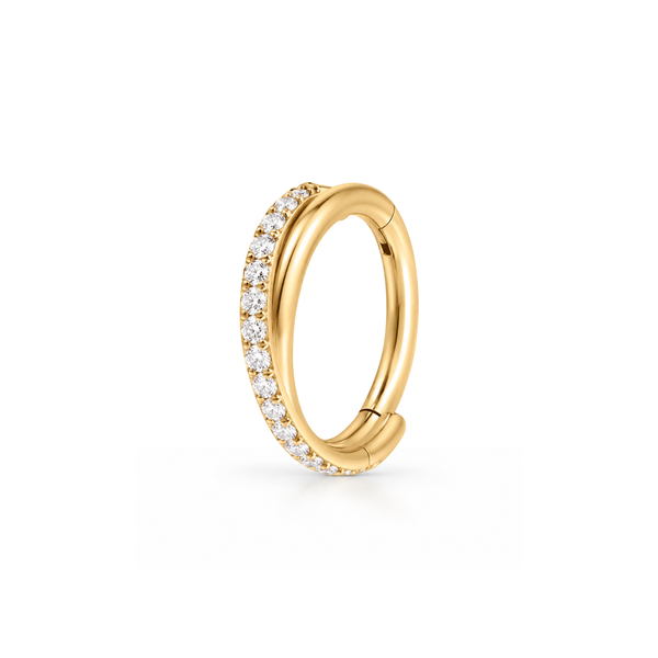 Bellini Twisted Hoop Clicker | Titanium Cartilage Ear Piercing Jewelry