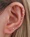 Cartilage Earring Studs Helix Jewelry Simple Minimalist Ear Piercing Ideas for Women - www.Impuria.com