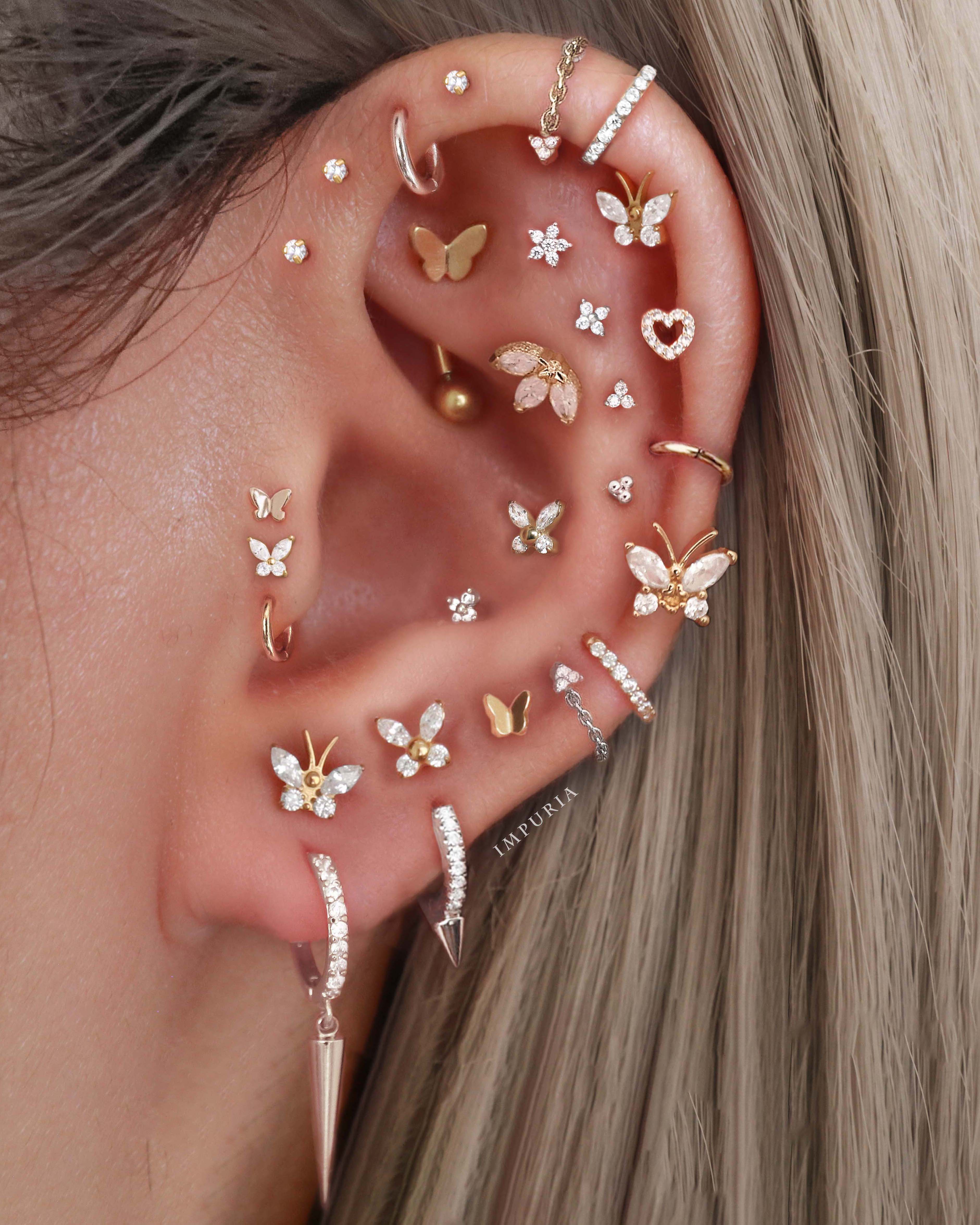 Stardew Flower Ear Piercing Stud