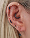 Ember Link Chain Ear Piercing Earring Stud