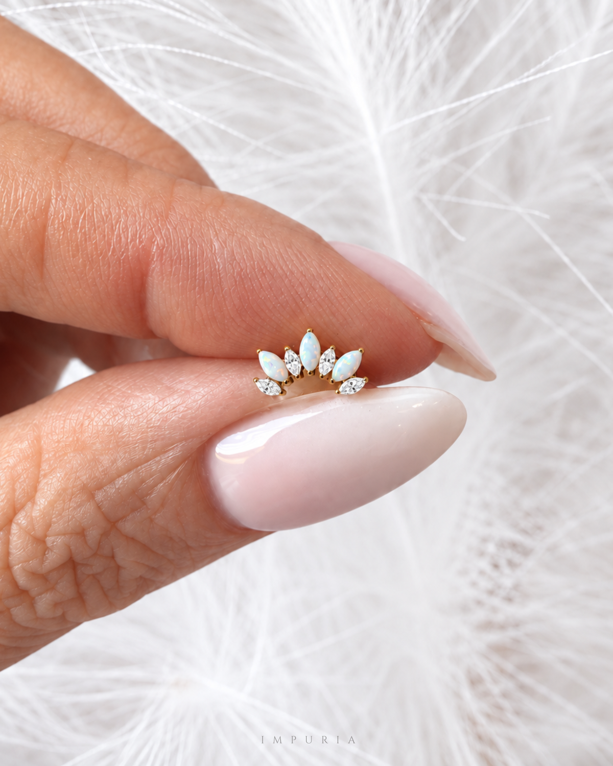 enigma-opal-marquise-flat-back-stud-for-cartilage-ear-piercing-jewelry-hand