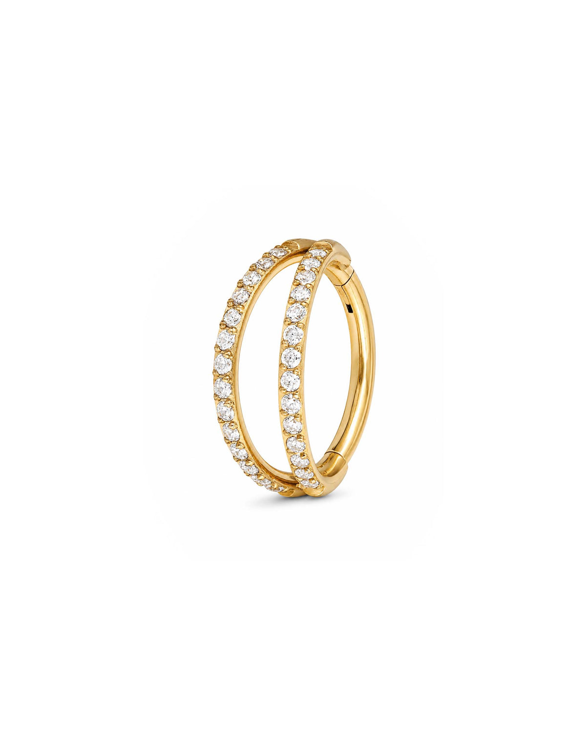 Equinix Criss Cross Hoop Clicker