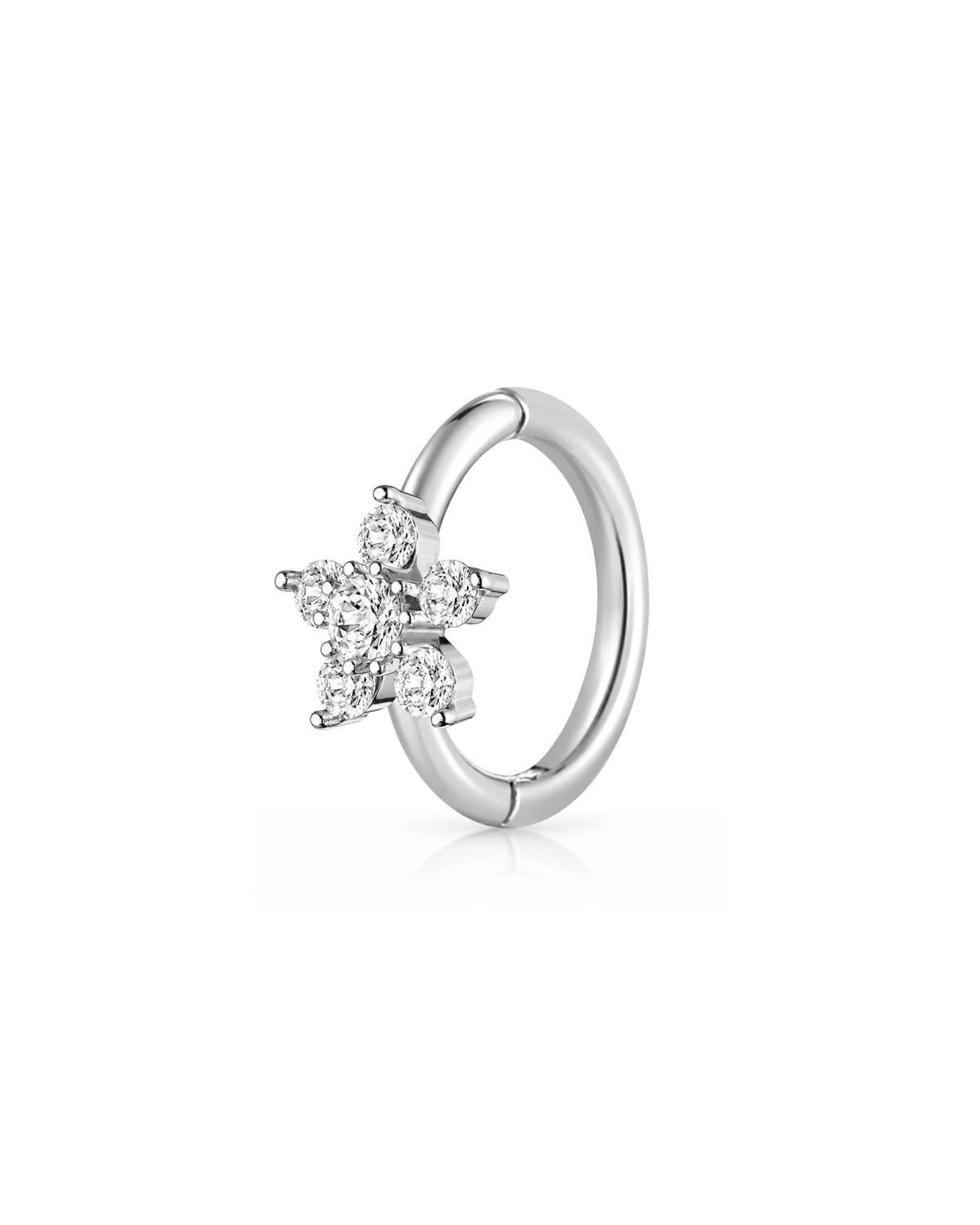 fleur-flower-hoop-clicker-ring-ear-piercing-jewelry-silver