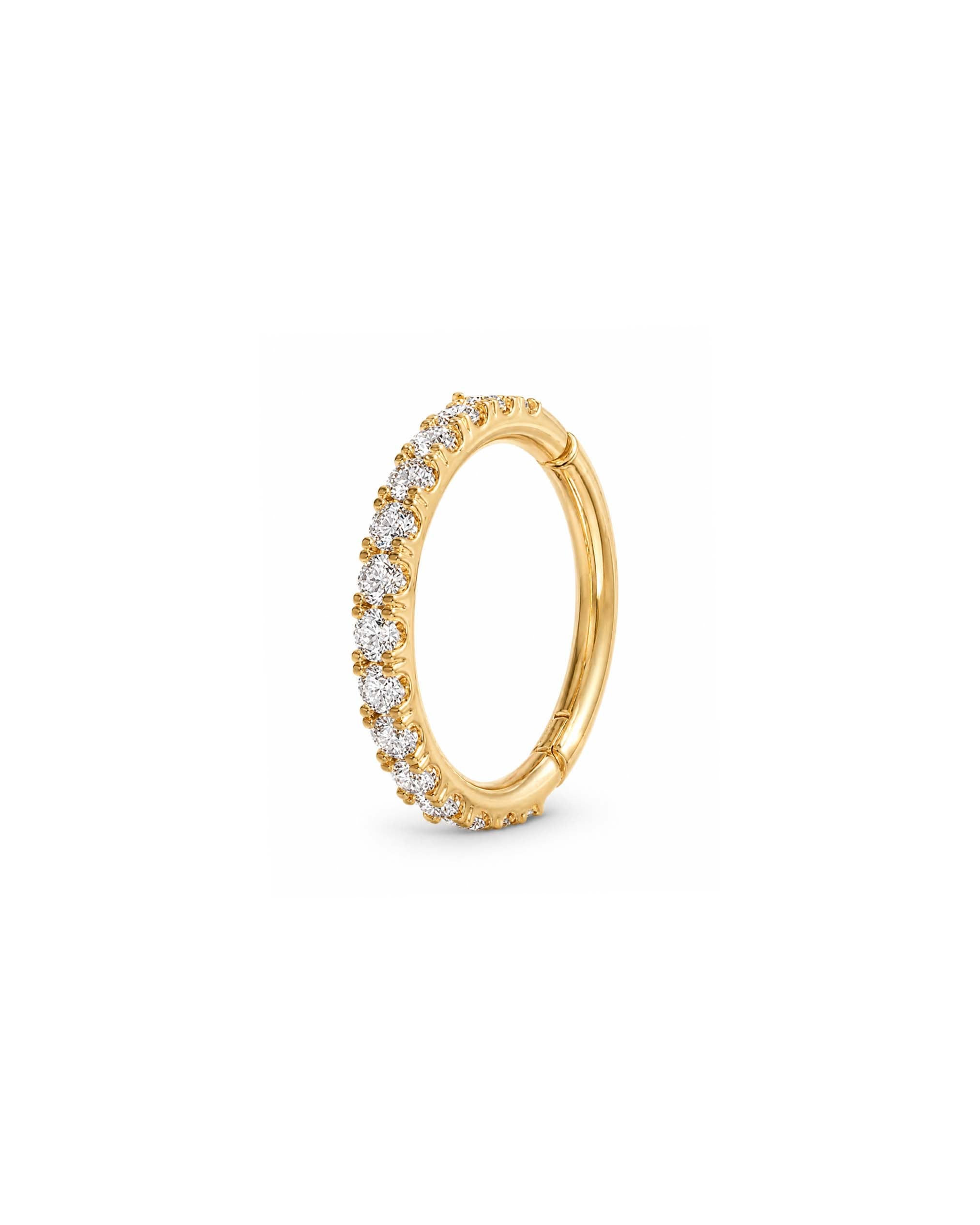 Glitter Hoop Ring Clicker