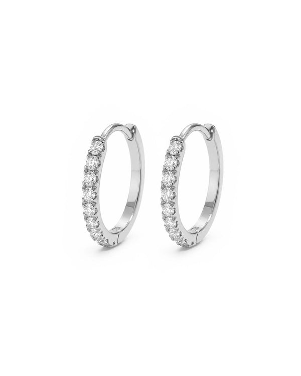 Jane Huggie Hoop Earrings