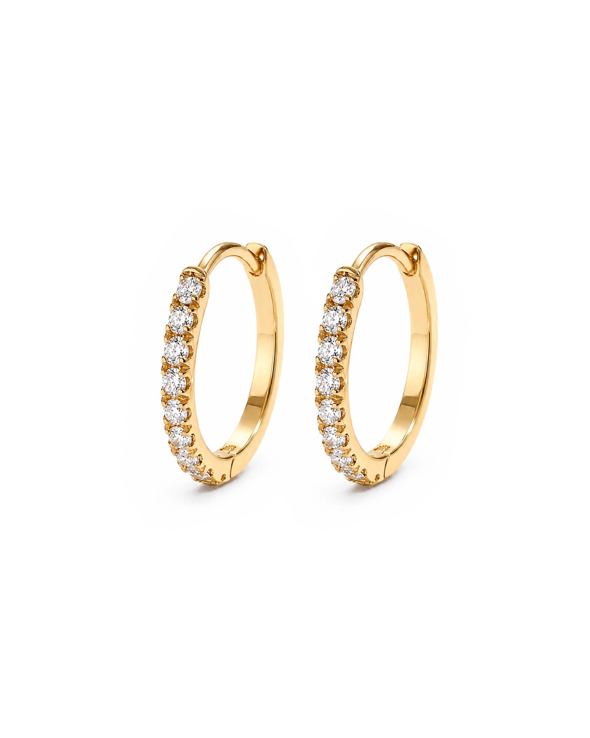 Jane Huggie Hoop Earrings