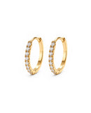 Jane Huggie Hoop Earrings