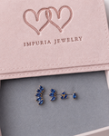 The Sapphire Dream Flat Back Stud Capsule